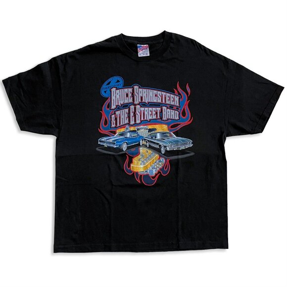 Vintage 2005 - Bruce Springsteen Garden State PKY / Muscle Car Americana T-Shirt
